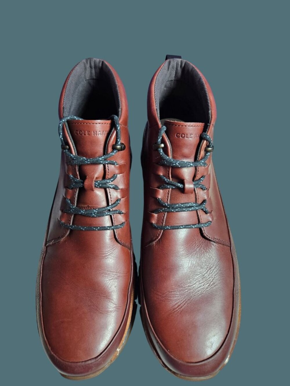Cole Haan ZeroGrand Rugged Chukka Hickory/Gum Laced Boot Men Size 13M - Picture 3 of 15